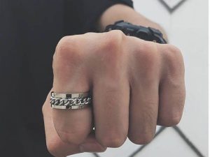 Mẫu Nhẫn Vàng Nam Không Gắn Đá