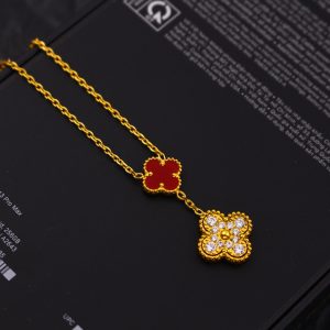 Dây Chuyền Cỏ 4 Lá Chính Hãng