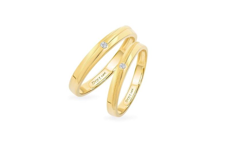 Nhẫn cưới siêu sang của PNJ