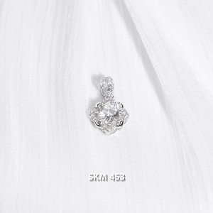 SKM453 Mặt vuông full tấm đính viên chủ 7li5 1,87g