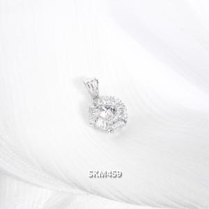 SKM459 Mặt lục giác full xoàn viên chủ 6li 2,15g